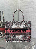 Dior Medium Book Tote M1296 Embroidery M20E1