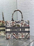 Dior Medium Book Tote M1296 Embroidery M20E2