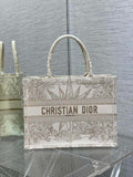 Dior Medium Book Tote M1296 Embroidery M20E5