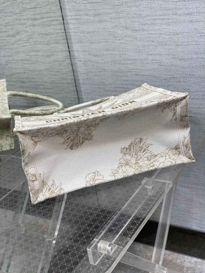 Dior Medium Book Tote M1296 Embroidery M20E5