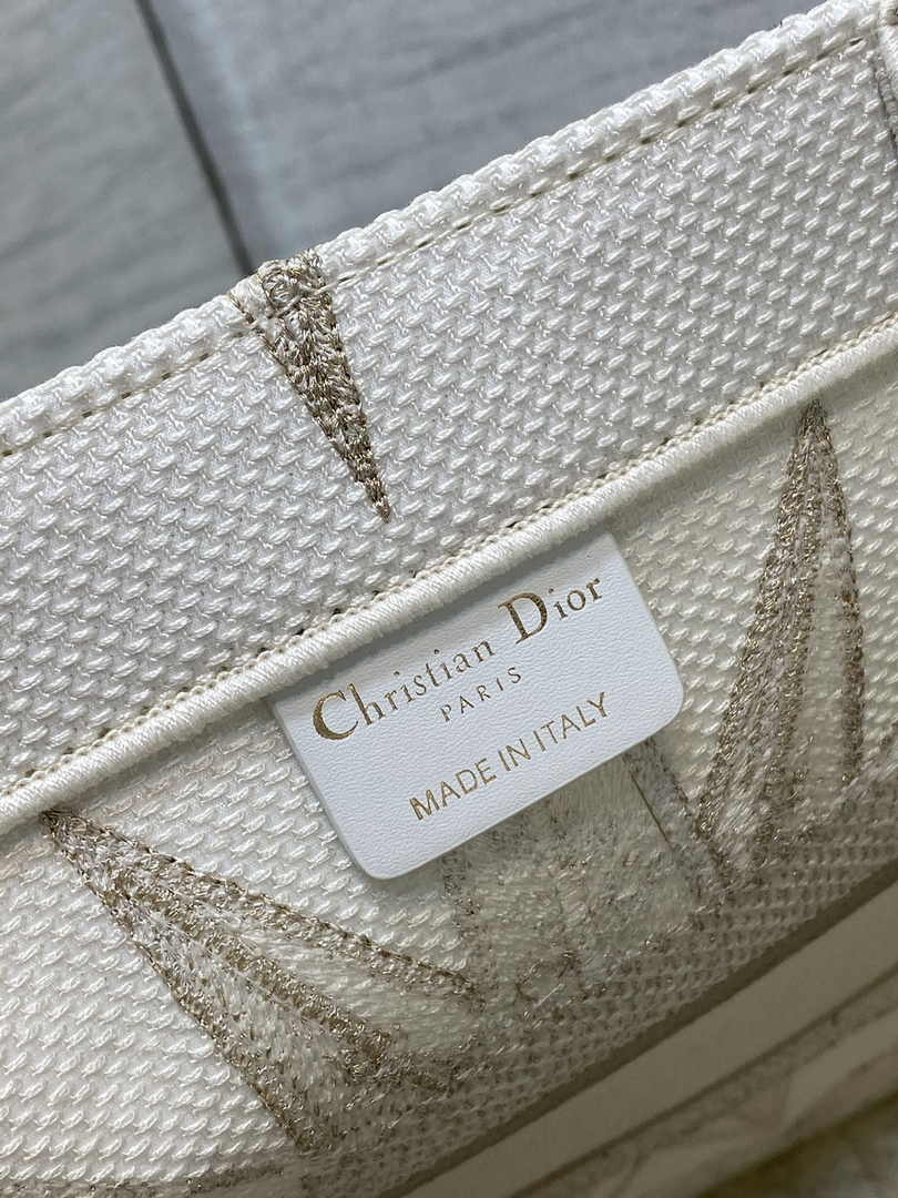 Dior Medium Book Tote M1296 Embroidery M20E5