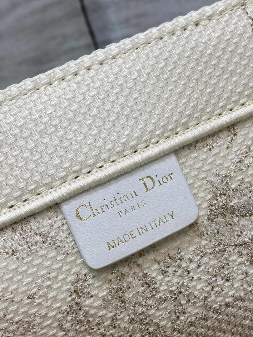 Dior Medium Book Tote M1296 Embroidery M20F0