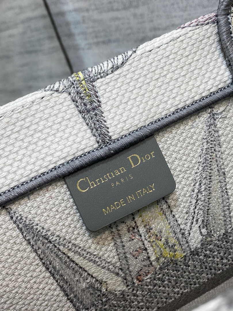 Dior Medium Book Tote M1296 Embroidery M20E9