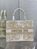 Dior Medium Book Tote M1296 Embroidery M20F2