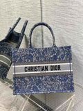 Dior Medium Book Tote M1296 Embroidery M20F7