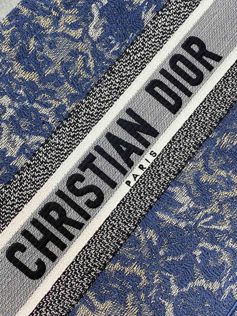 Dior Medium Book Tote M1296 Embroidery M20F7