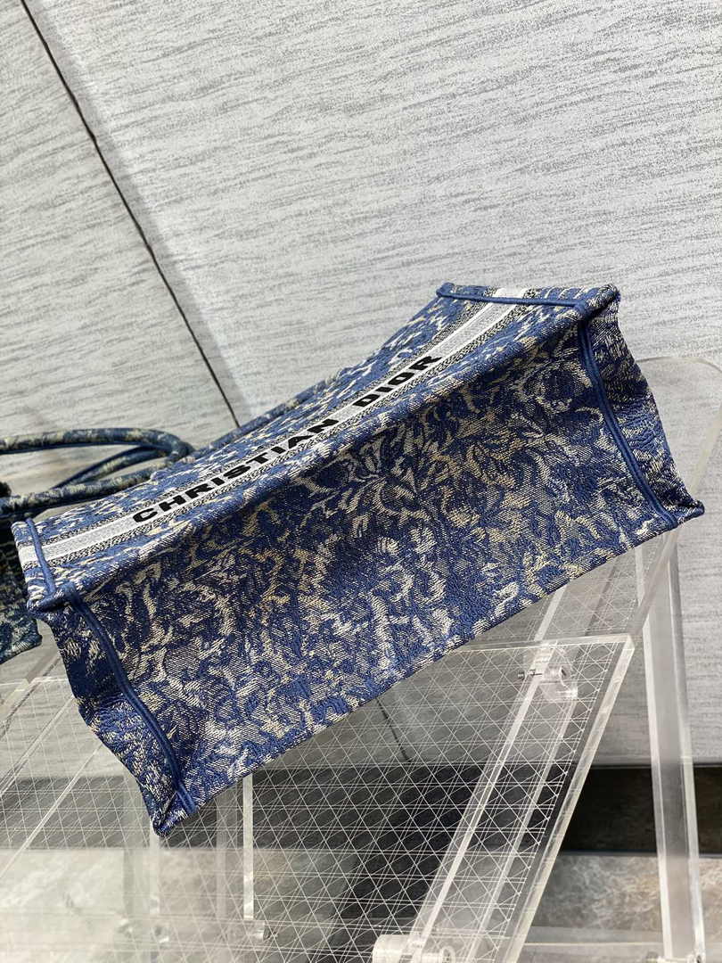 Dior Medium Book Tote M1296 Embroidery M20F7