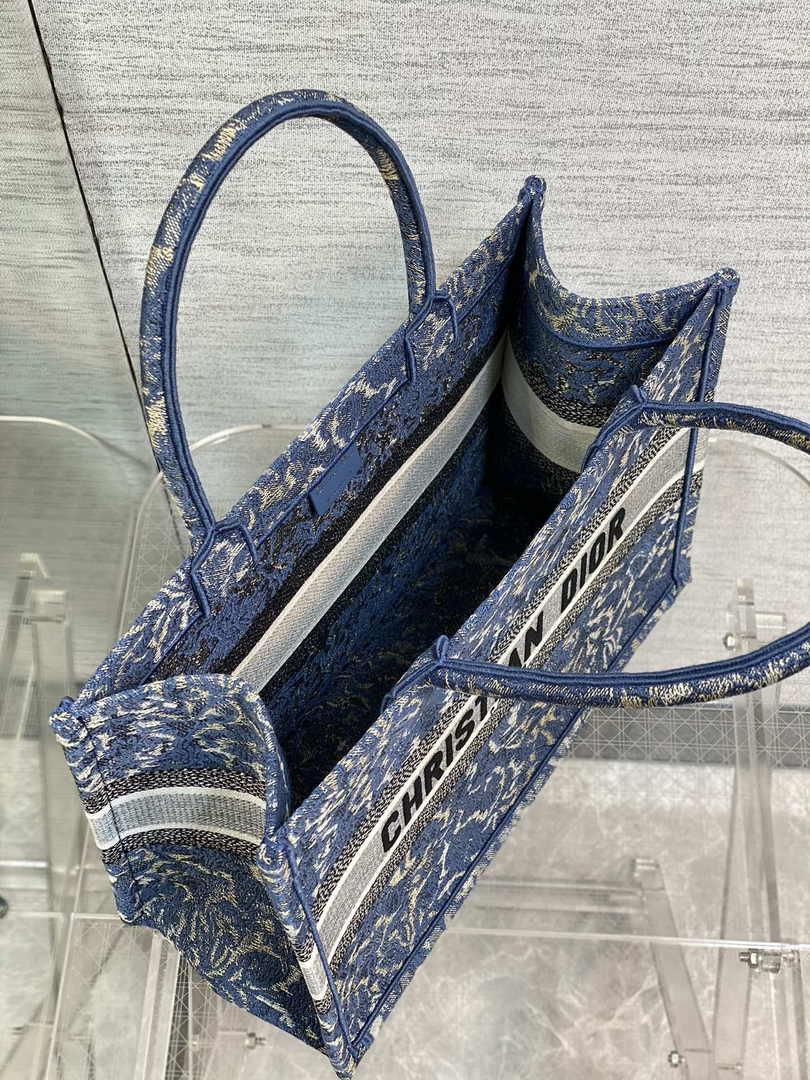 Dior Medium Book Tote M1296 Embroidery M20F7