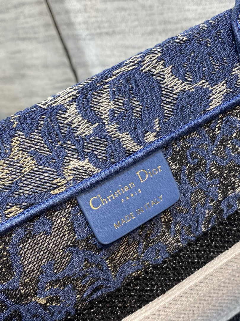 Dior Medium Book Tote M1296 Embroidery M20F7