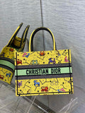 Dior Medium Book Tote M1296 Embroidery M20F9