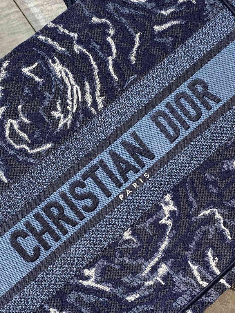 Dior Medium Book Tote M1296 Embroidery M20G4