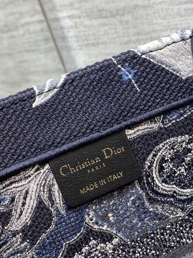 Dior Medium Book Tote M1296 Embroidery M20G5