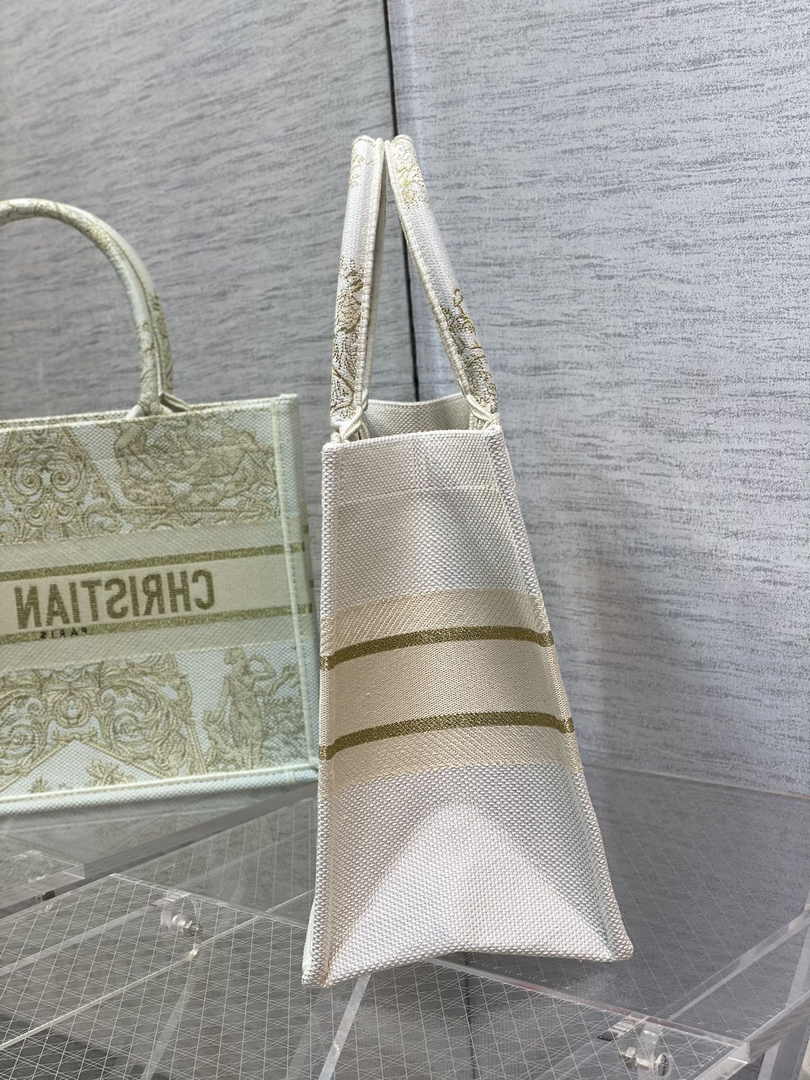 Dior Medium Book Tote M1296 Embroidery M20G8
