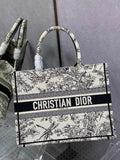 Dior Medium Book Tote M1296 Embroidery M20H0
