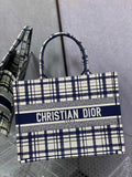 Dior Medium Book Tote M1296 Embroidery M20H8