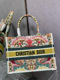 Dior Medium Book Tote M1296 Embroidery M20H6