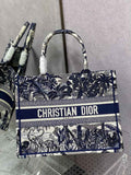 Dior Medium Book Tote M1296 Embroidery M20M2