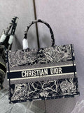 Dior Medium Book Tote M1296 Embroidery M20M3