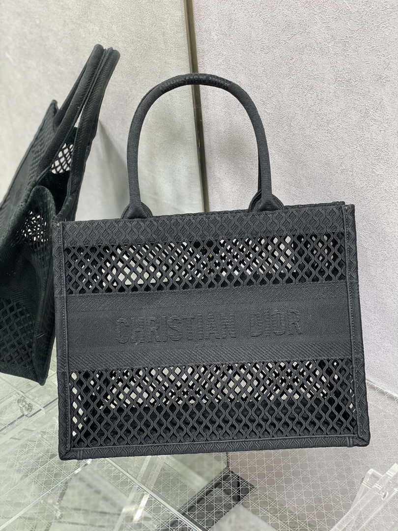 Dior Medium Book Tote M1296 Embroidery M20T1