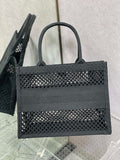 Dior Medium Book Tote M1296 Embroidery M20T1