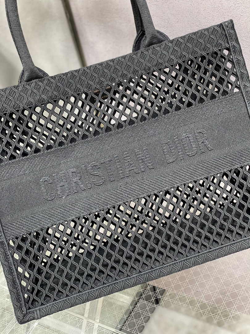 Dior Medium Book Tote M1296 Embroidery M20T1