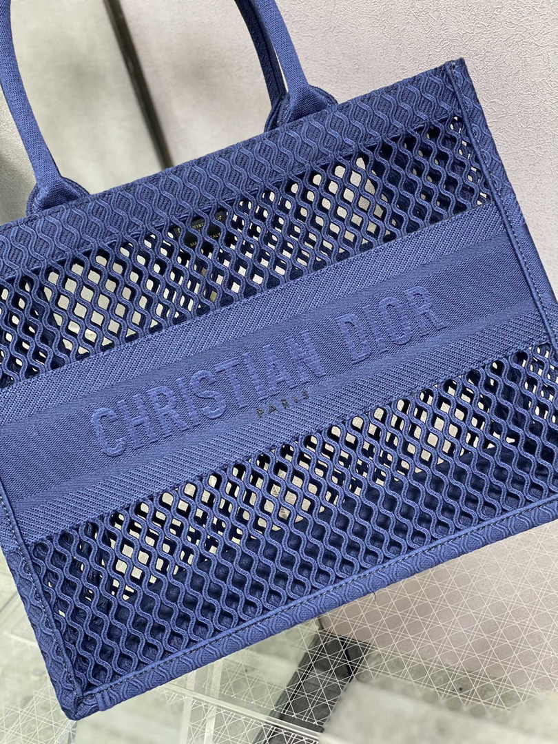 Dior Medium Book Tote M1296 Embroidery M20T2