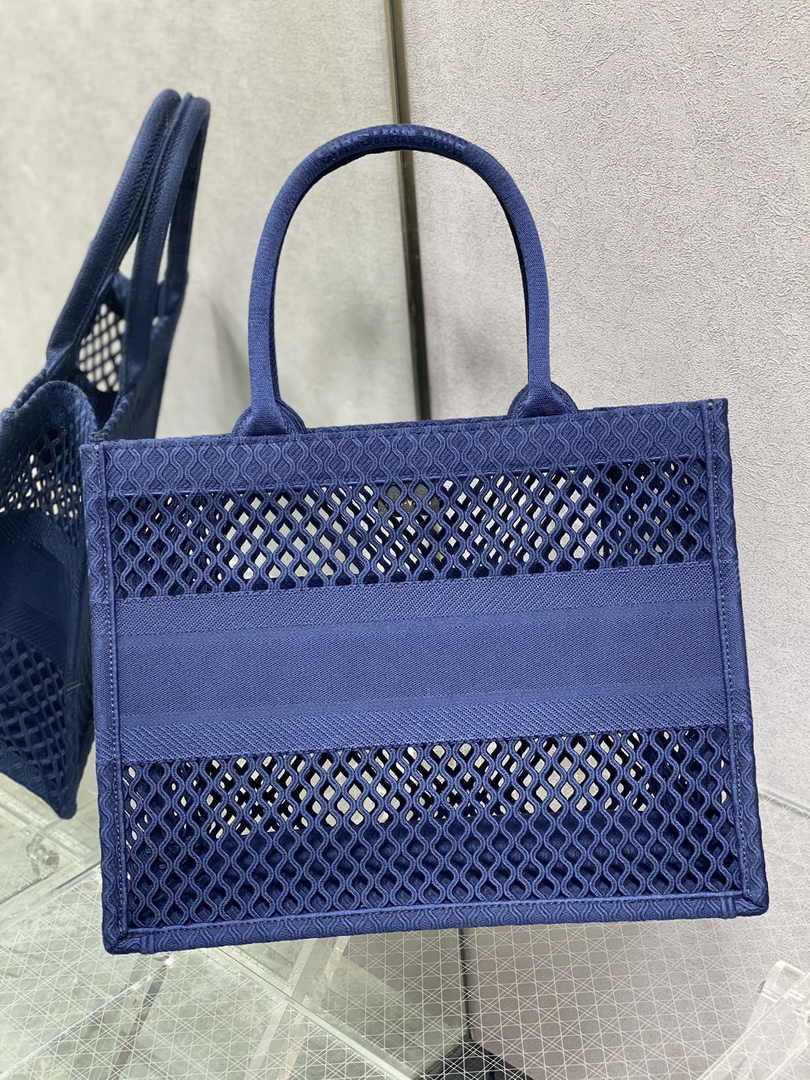 Dior Medium Book Tote M1296 Embroidery M20T2