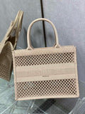 Dior Medium Book Tote M1296 Embroidery M20T3
