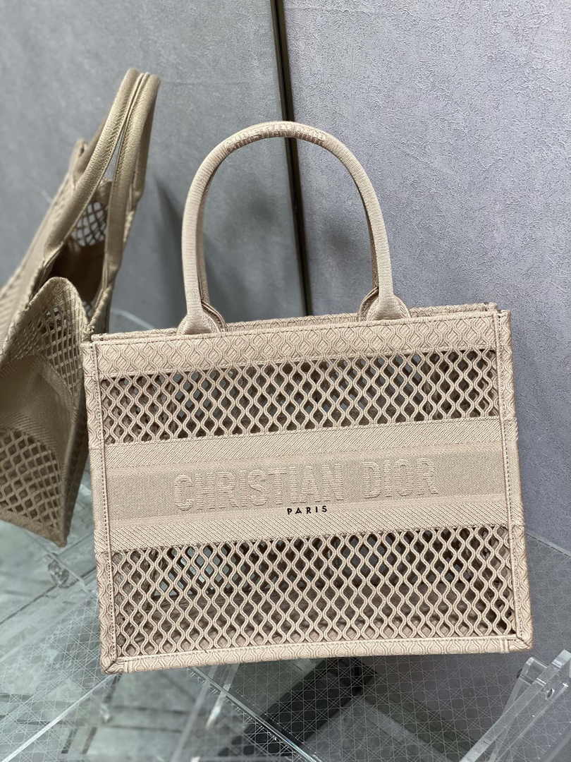 Dior Medium Book Tote M1296 Embroidery M20T3