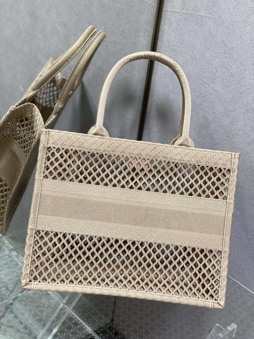Dior Medium Book Tote M1296 Embroidery M20T3