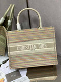 Dior Medium Book Tote M1296 Embroidery M20T4
