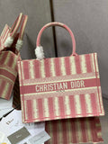Dior Medium Book Tote M1296 Embroidery M20T6