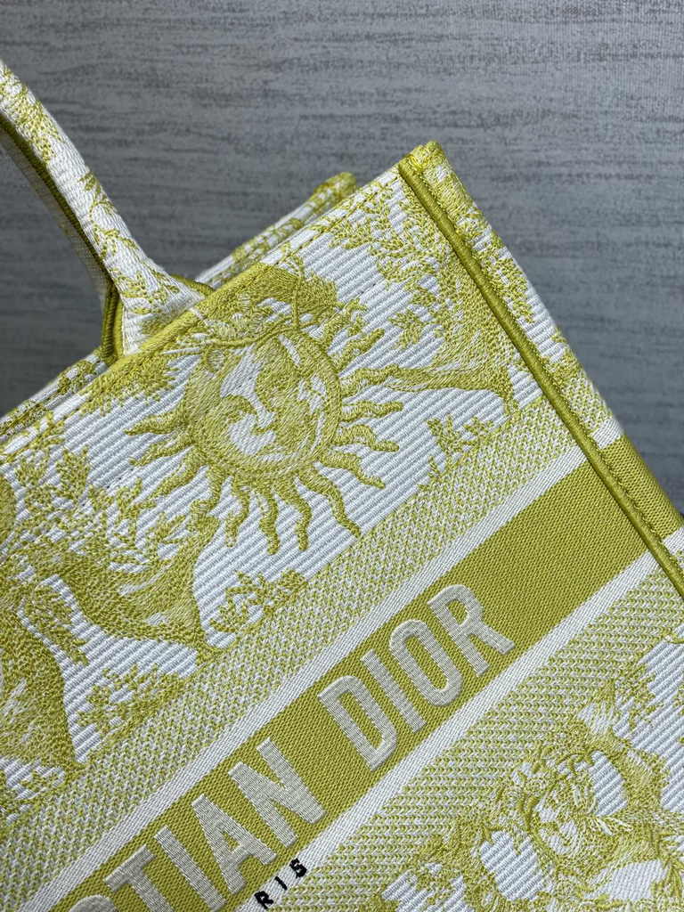 Medium Dior Book Tote M1296 Embroidery M76F