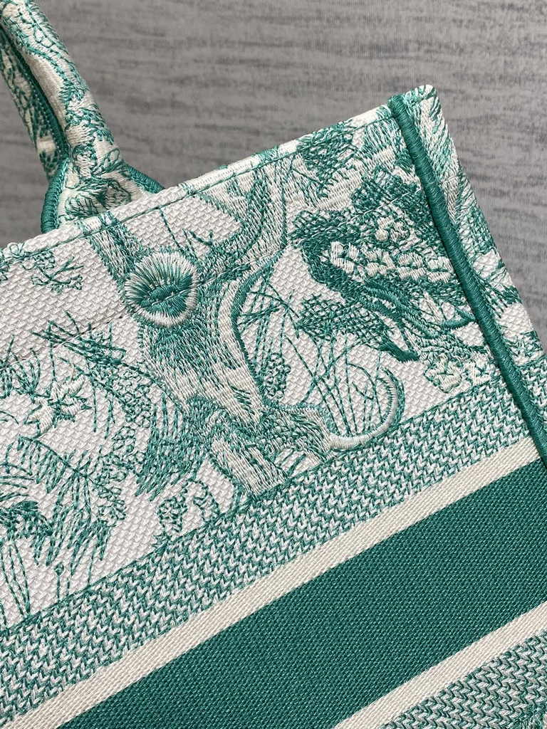 Medium Dior Book Tote M1296 Embroidery M76E