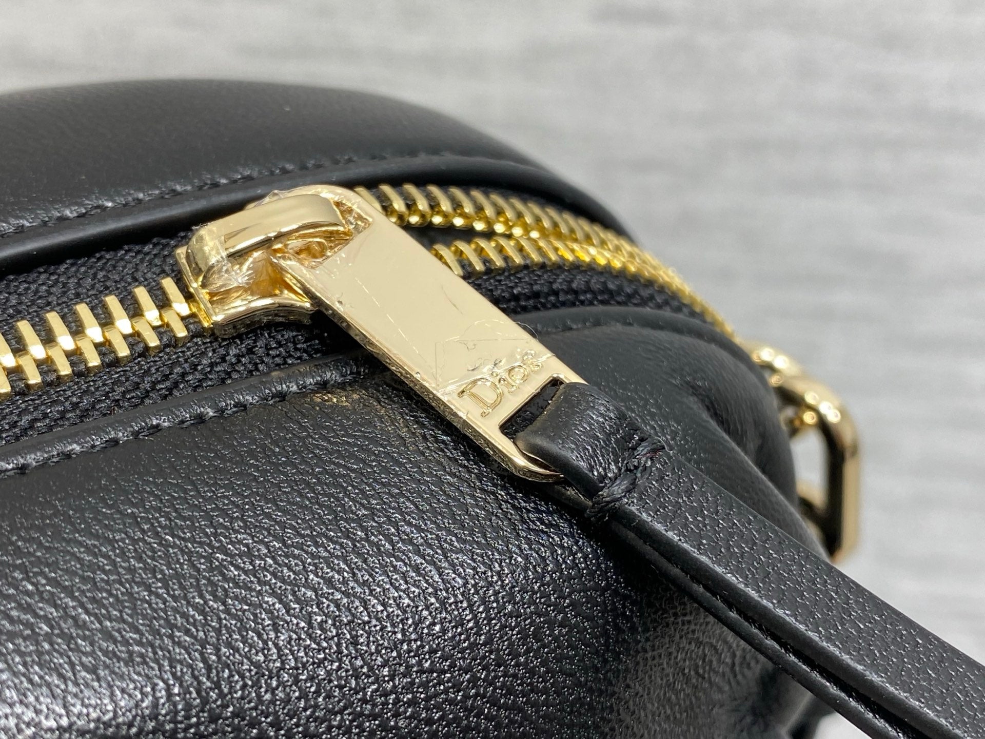 Dior Bow Pouch - Black Supple Lambskin - S3900 - Default Title - View 6