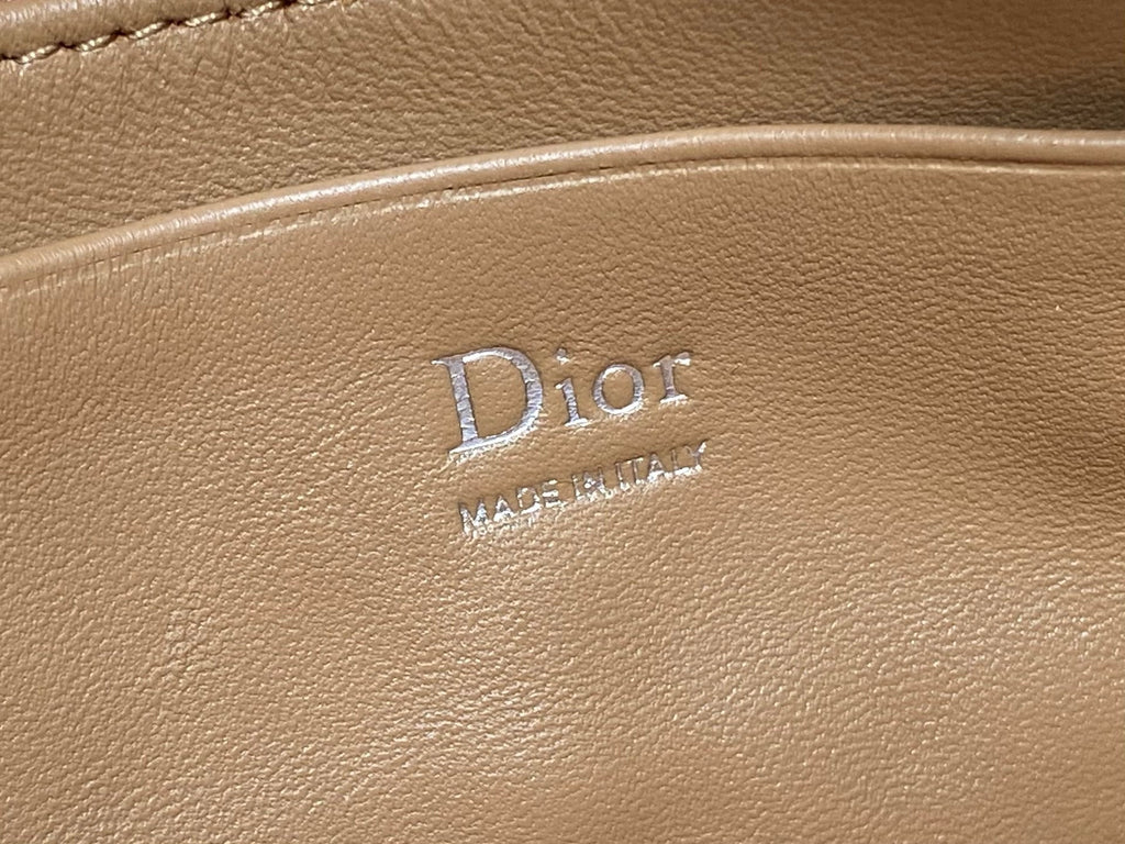 Dior Bow Pouch - Brown Supple Lambskin - S3900 - Default Title - View 9