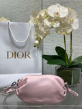 Dior Bow Pouch - Pink Supple Lambskin - S3900 - Default Title - View 1