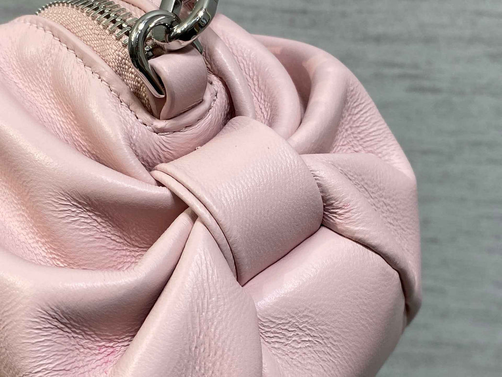 Dior Bow Pouch - Pink Supple Lambskin - S3900 - Default Title - View 4
