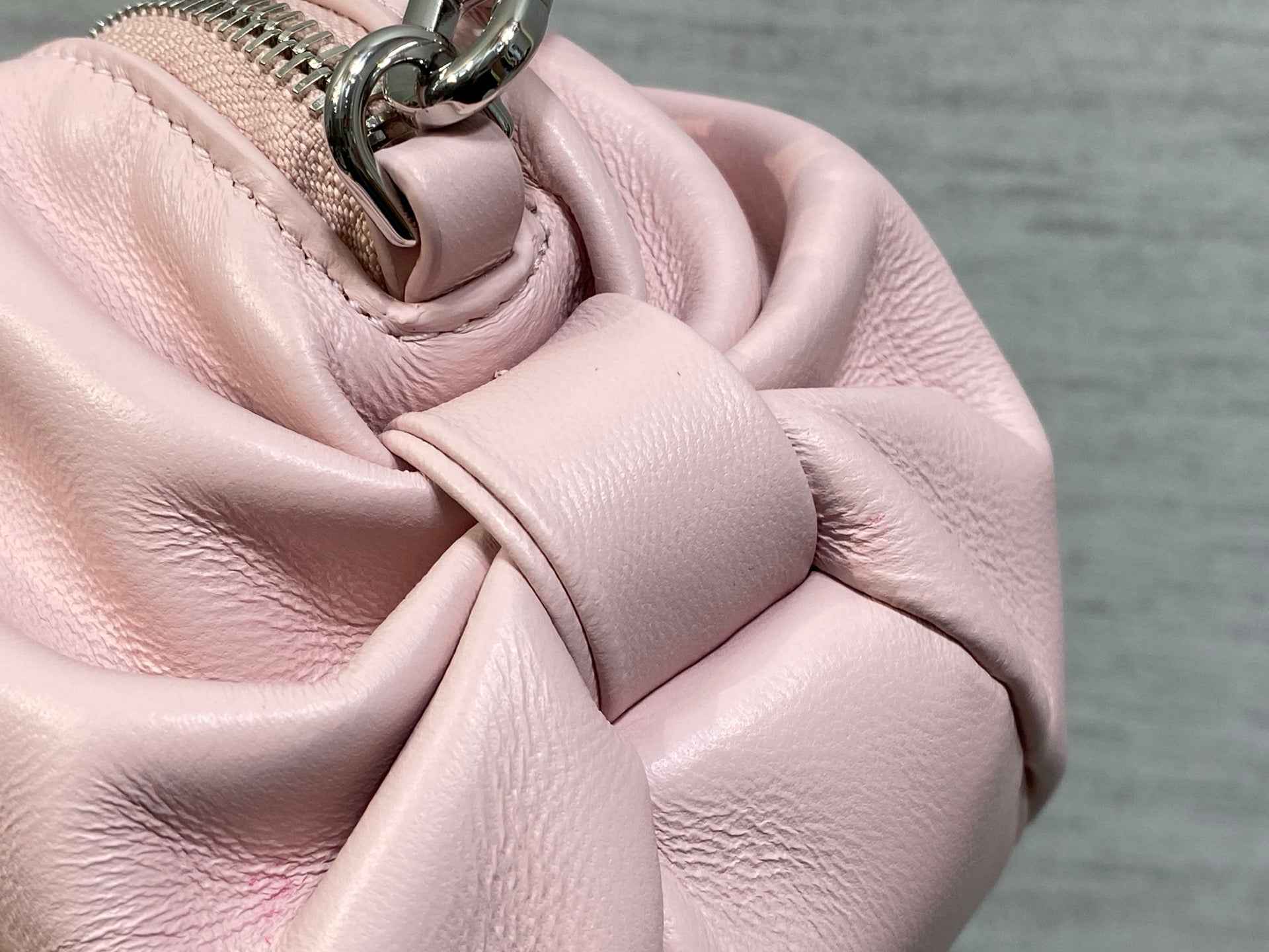 Dior Bow Pouch - Pink Supple Lambskin - S3900 - Default Title - View 4