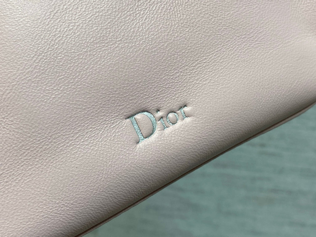 Dior Bow Pouch - Pink Supple Lambskin - S3900 - Default Title - View 5