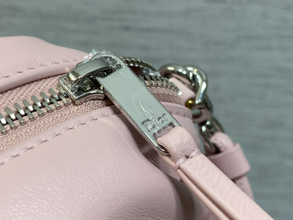 Dior Bow Pouch - Pink Supple Lambskin - S3900 - Default Title - View 6