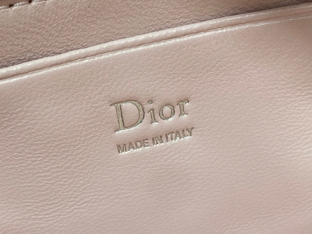 Dior Bow Pouch - Pink Supple Lambskin - S3900 - Default Title - View 10