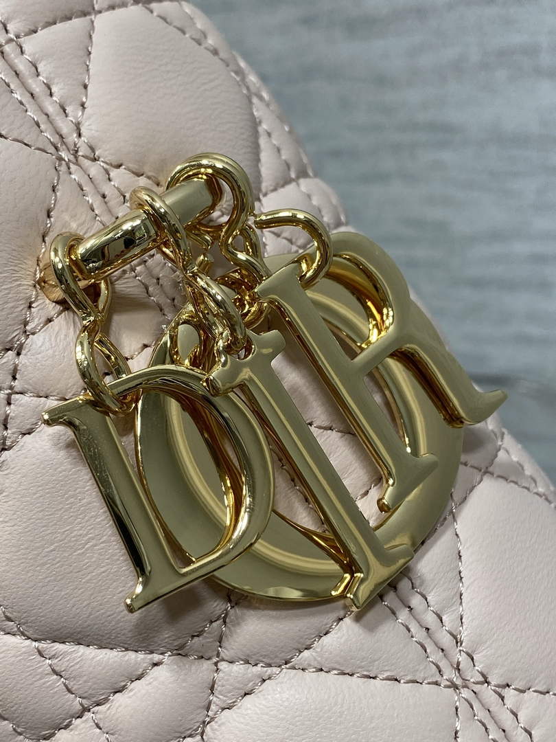 Dior Bucket Bag - Pink Macrocannage Calfskin M1538 - Default Title - View 4