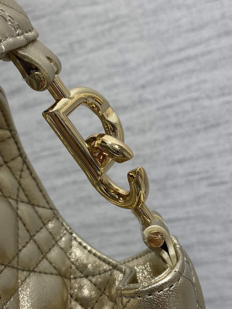 Dior Bucket Bag - Gold Macrocannage Calfskin M1538 - Default Title - View 5