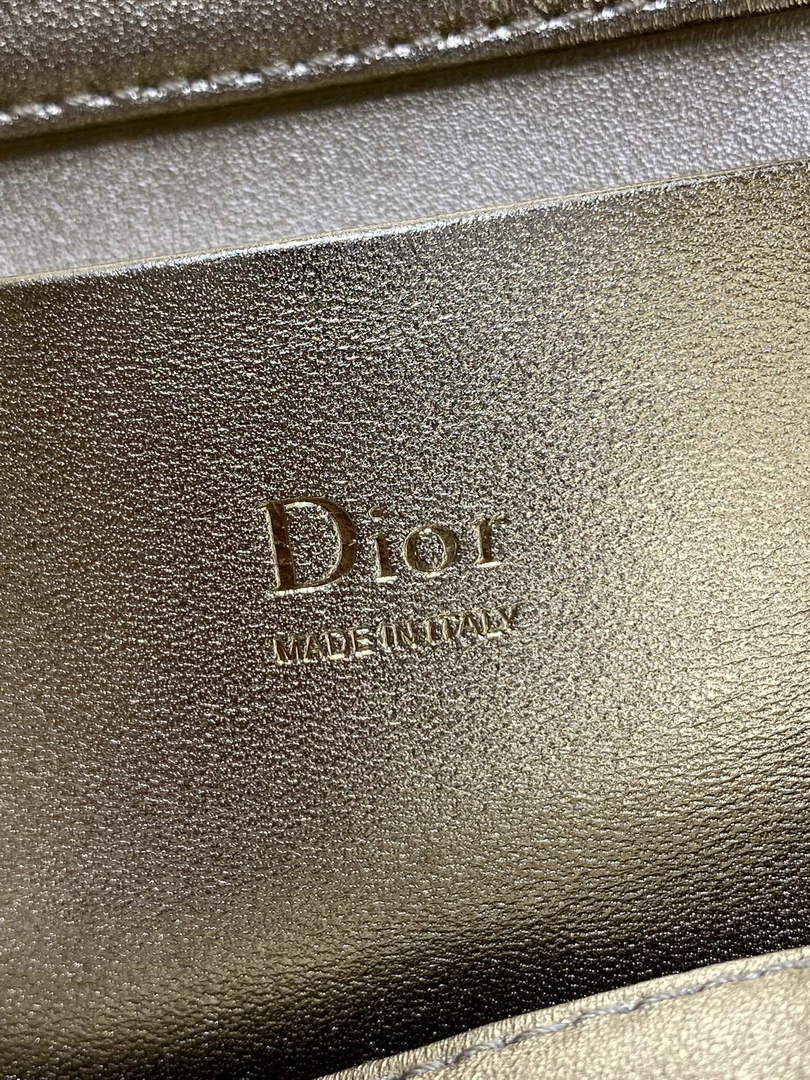 Dior Bucket Bag - Gold Macrocannage Calfskin M1538 - Default Title - View 10