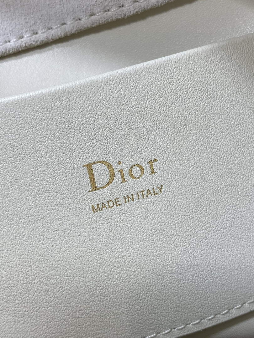 Dior Bucket Bag - Beige Macrocannage Suede Goatskin M1538 - Default Title - View 10