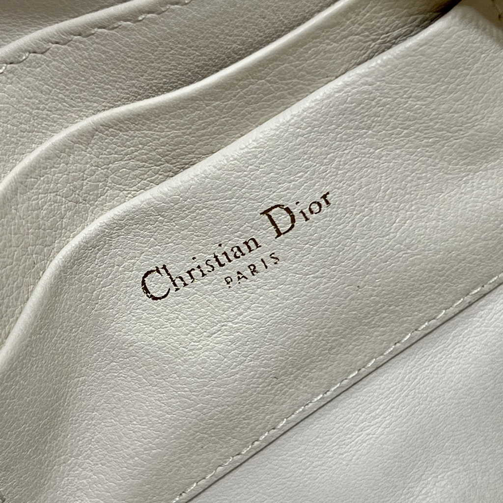 Dior Caro D-Cosy Mini Bag S2169 Beige Supple Cannage Calfskin