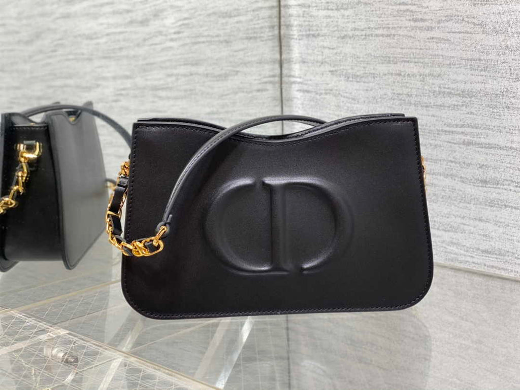 Dior CD Signature Hobo Mini Bag S2213 Black Leather - Default Title - View 4