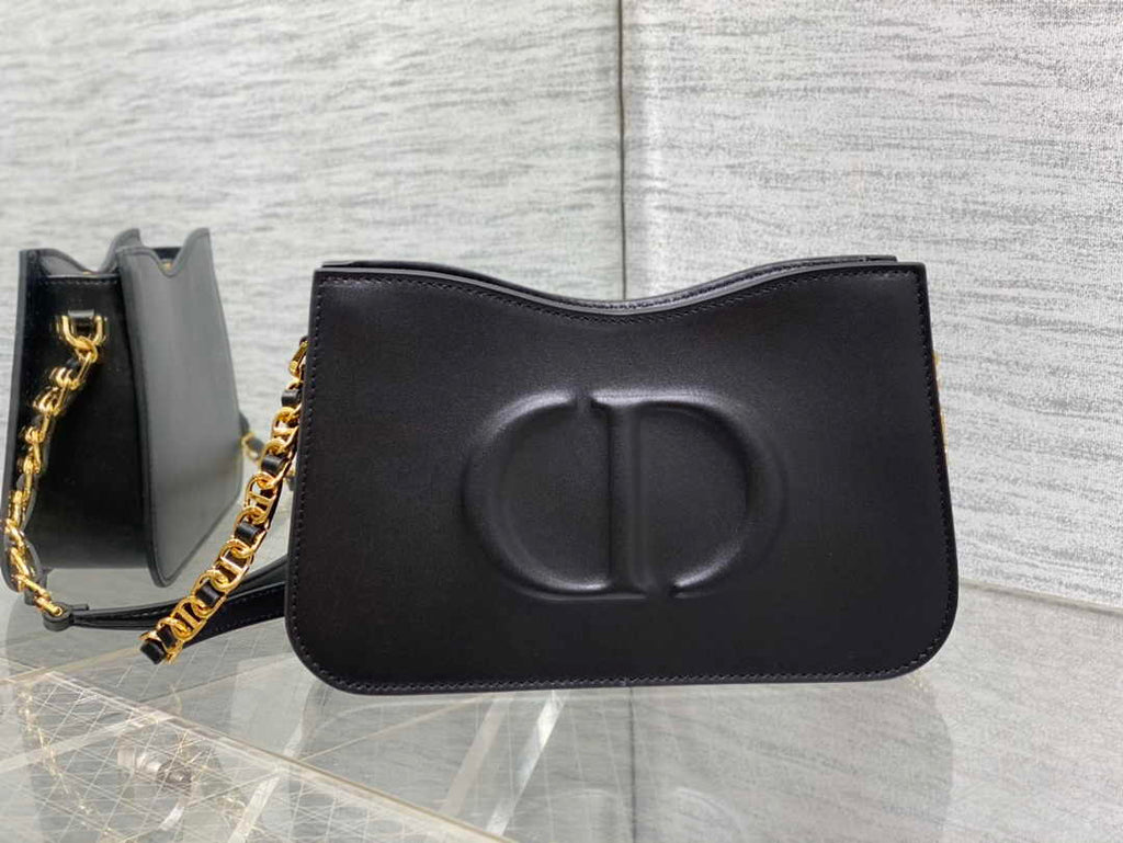 Dior CD Signature Hobo Mini Bag S2213 Black Leather - Default Title - View 5