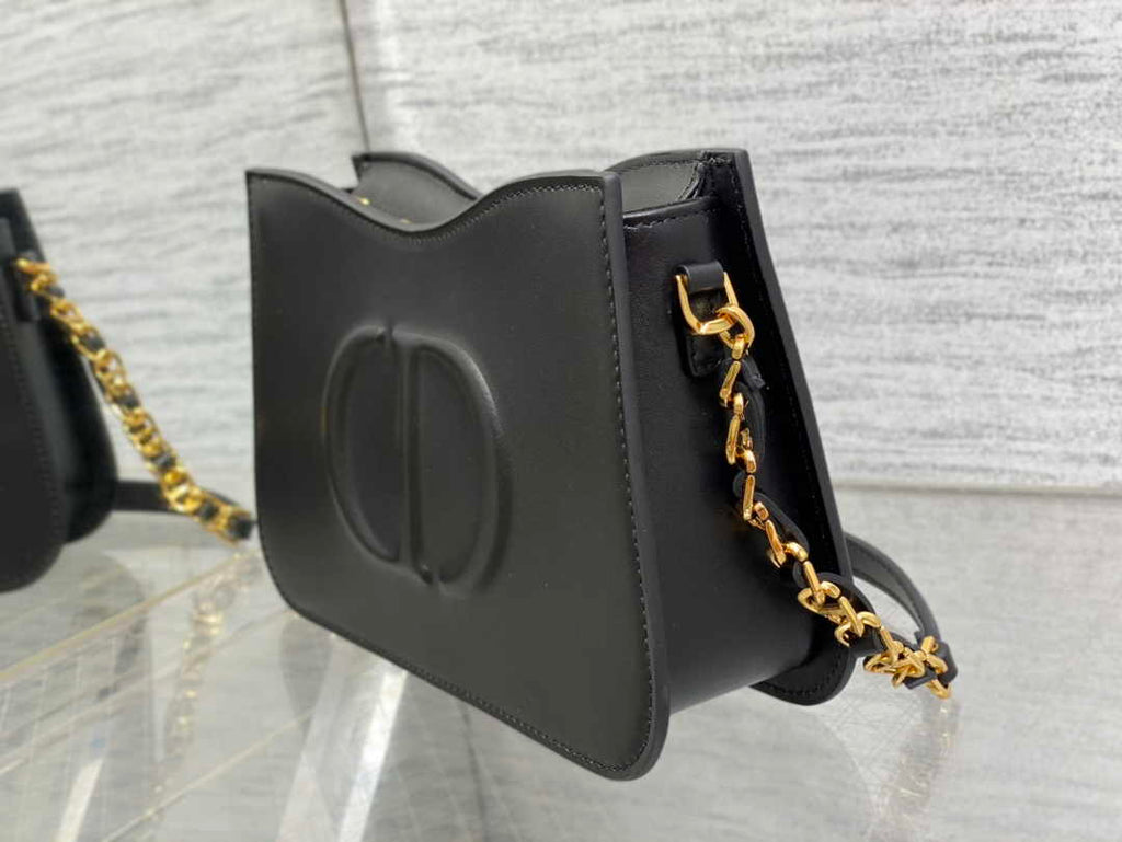 Dior CD Signature Hobo Mini Bag S2213 Black Leather - Default Title - View 7